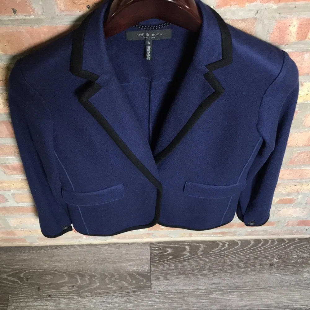 rag & bone amazing stretchy wool jacket - Picture 4 of 16